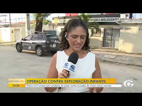 Polícia CIvil cumpre seis mandados de prisão contra acusados de crimes contra menores - 14/05/2026