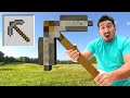 I Built Minecraft Stone Tools in REAL LIFE
