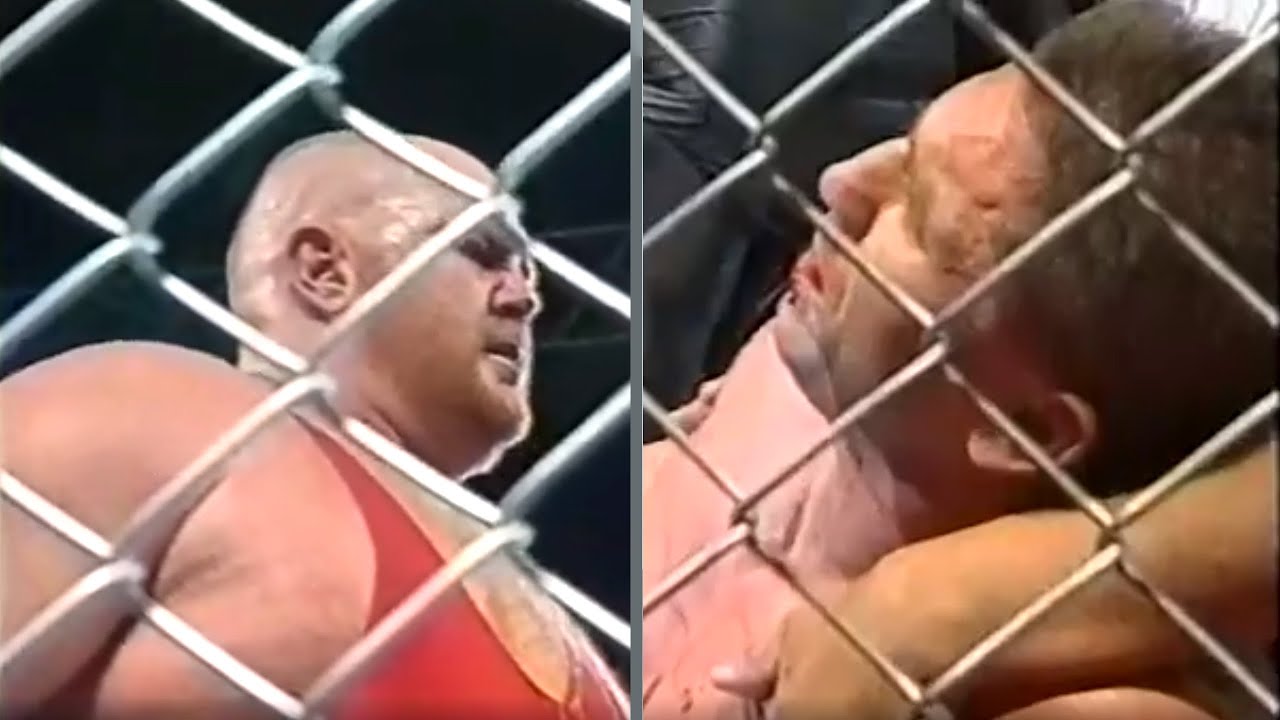 ビックバンベイダー AJPW - Vader & Stan Hansen vs Kenta Kobashi & Johnny Ace - YouTube