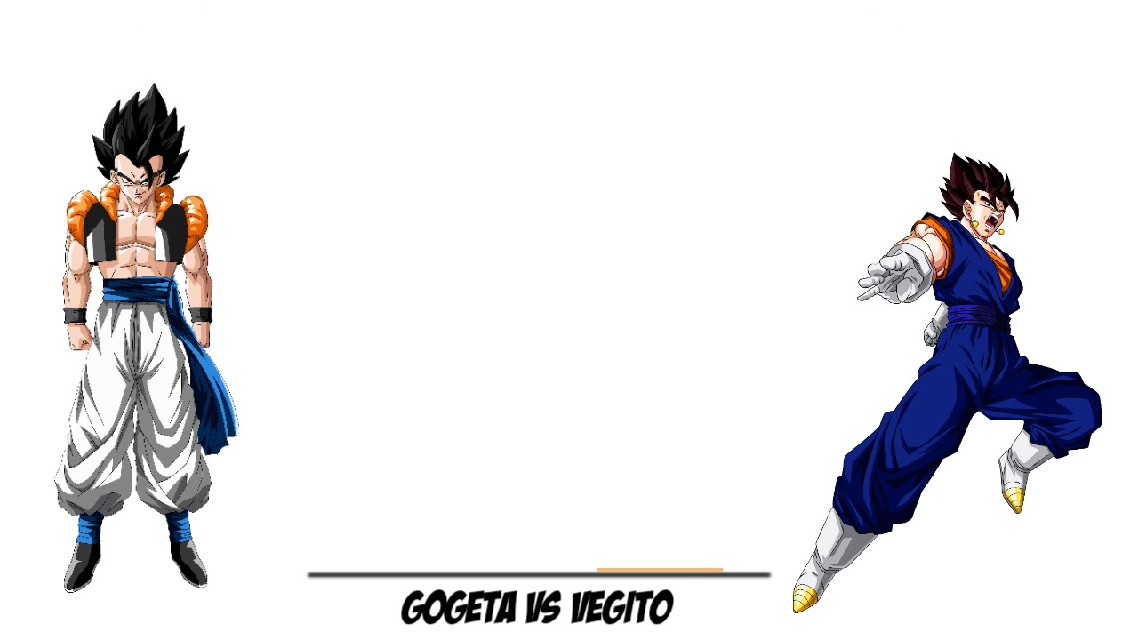 Gogeta vs Vegito-POWER LEVELS(MY OPTION!)