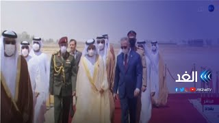 الشيخ محمد بن راشد يصل إلى بغداد للمشاركة في قمة جوار العراق