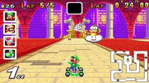 Mario Kart Super Circuit Deluxe - Lightning Cup 100cc (mGBA)