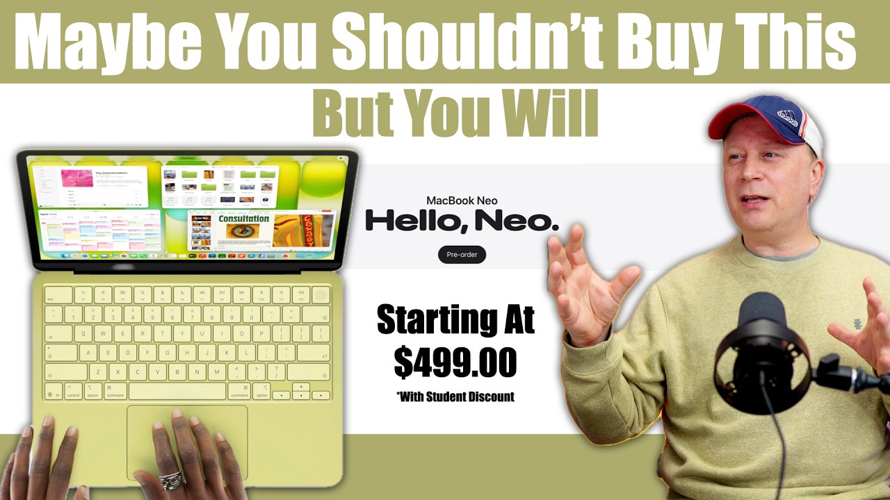 Подробная информация о MacBook Neo — Возможно, вам не стоит этого делать, но вы всё равно это сде...