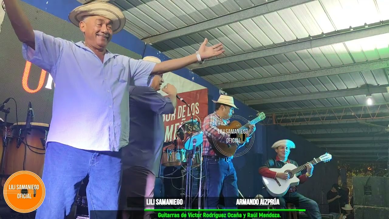 Lili Samaniego, Armado Aizprúa. Torrente G. América. Guitarras: Victor Rodríguez Ocaña, Raúl Mendoza