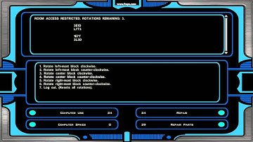 KOTOR 2 Droid warehouse puzzle