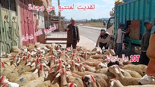 ديما الجديد نشارك معكم 107 ديال خروف تقديتها لمتتبع من وجدة والله يسخر ليه تحياتي لكم جميعا 🐏🇲🇦