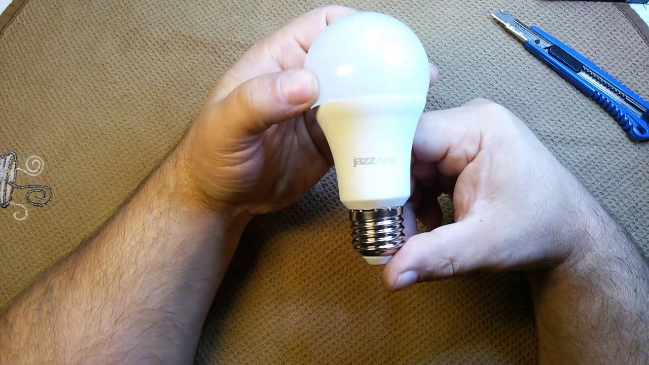 Ремонт светодиодной лампы - YouTube