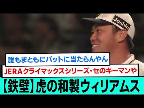 【鉄壁】虎の和製ウィリアムス【阪神タイガース/プロ野球/なんJ反応まとめ・ 2chスレ・5chスレまとめ/VOICEVOX/桐敷拓馬/2023年10月18日】