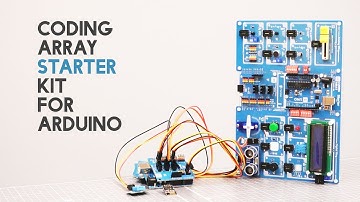 The easiest kit ever for Arduino Beginners!  [Coding Array Starter Kit for Arduino] eng ver.