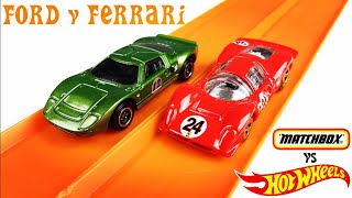 Today you’ll see the ford v ferrari: matchbox hot wheels challenge.
cars i’m using are gt40 ferrari p4. just l...