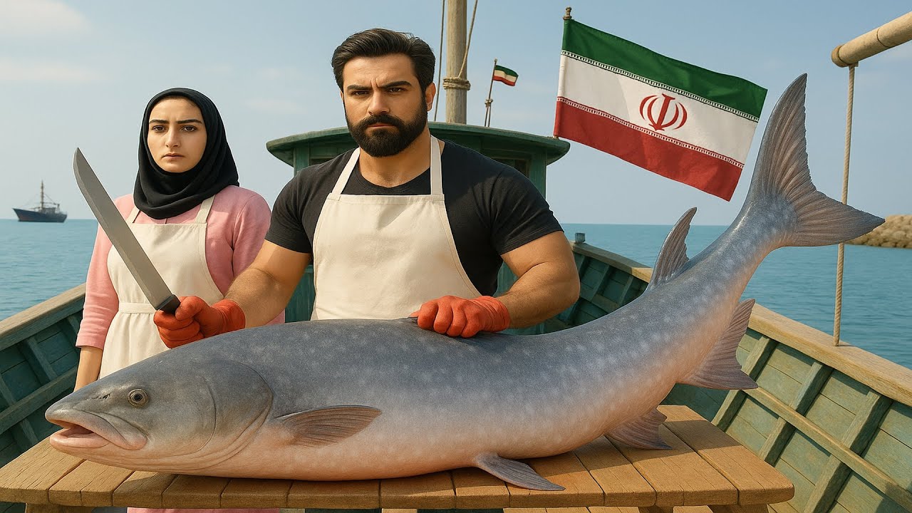 Insane Big Fish Cutting and Skin Peeling | Sharpening Knife Like a Chef!