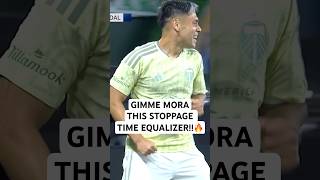Felipe Mora LYGINA IN STOPPED TIME!!