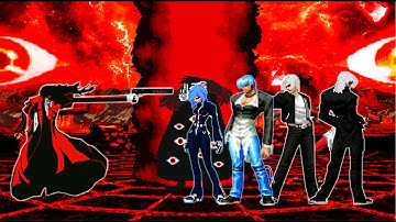 [KOF MUGEN] Alucard VS Yagwick team