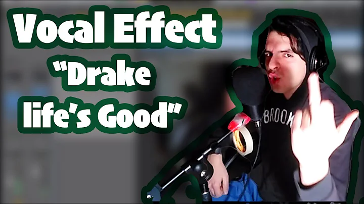 Drake - Life's Good "Vocal Effect" │Logic Pro X