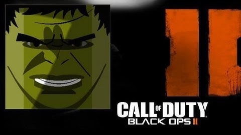 Black Ops 2: Hulk Emblem Tutorial
