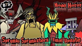 Seram Sprunksters Mode Horor guys.!! Sprunki Sprunksters Final Update Mode Seram 👻👻👻