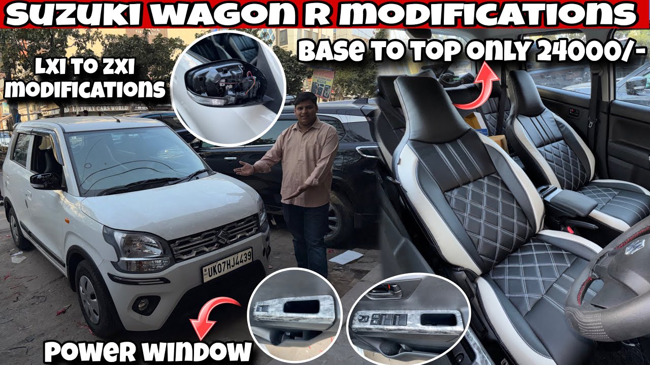 Uttrakhand से आई Wagon r lxi Modified होने ✅ Wagon r base to top modified 😱 Wagon r modified ✅ 