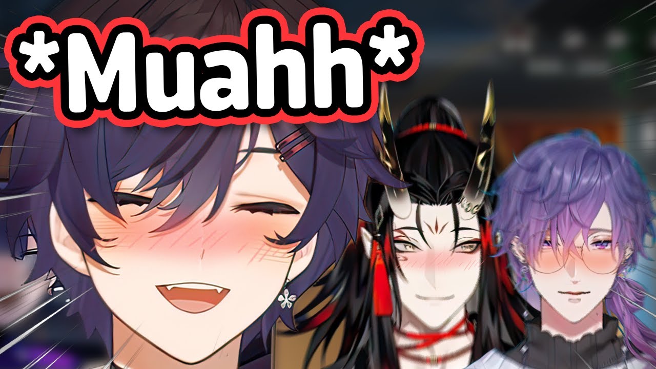 Шото поцеловал и Вокса, и Уки