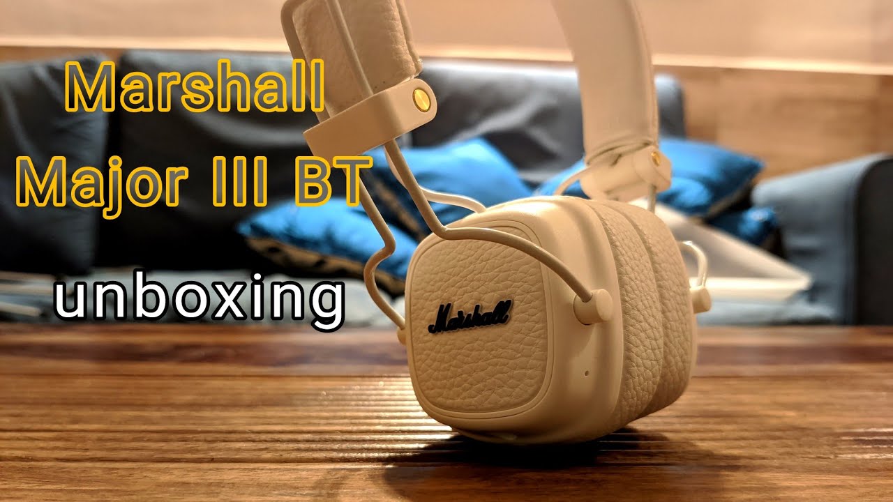 Marshall Major III Bluetooth | unboxing - YouTube
