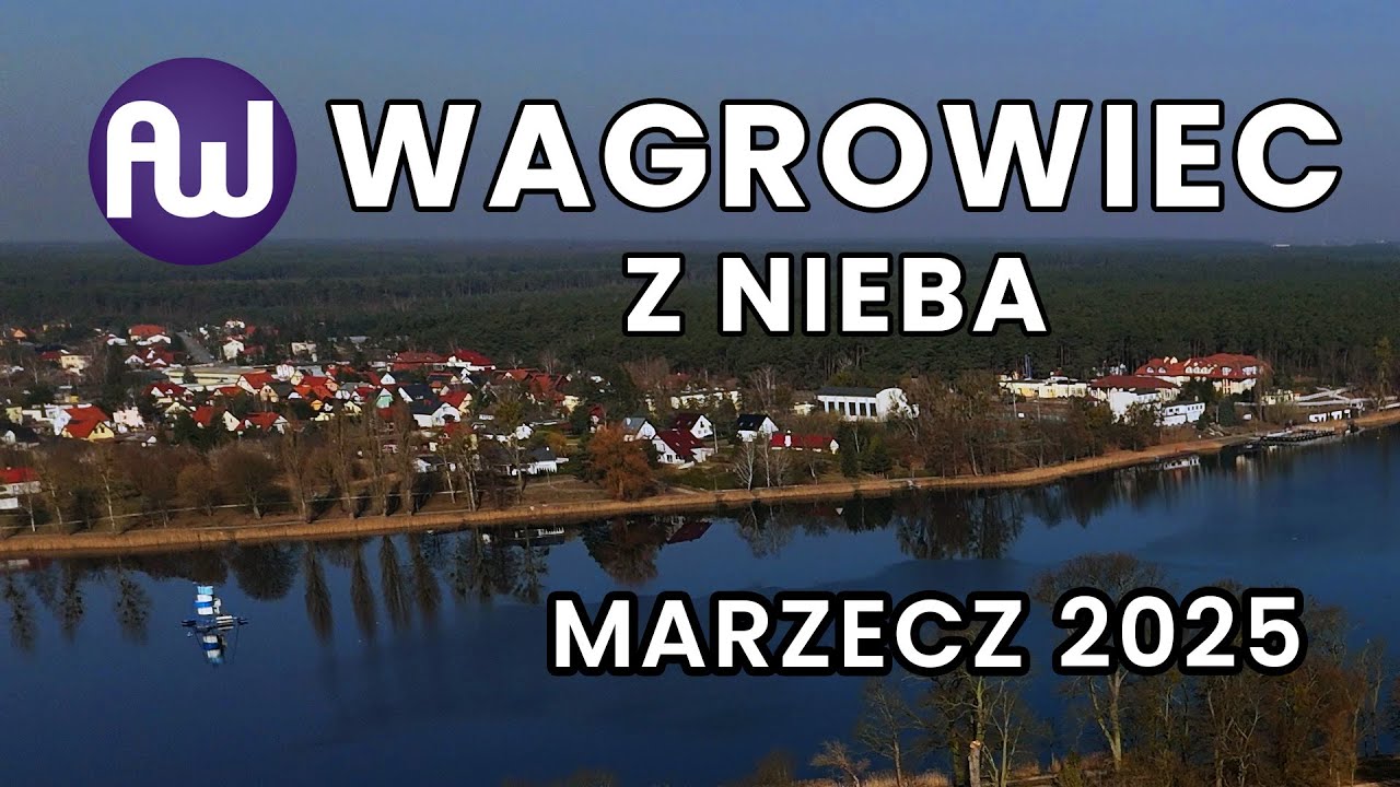 Wągrowiec 2025 z drona – spektakularne ujęcia miasta z lotu ptaka!