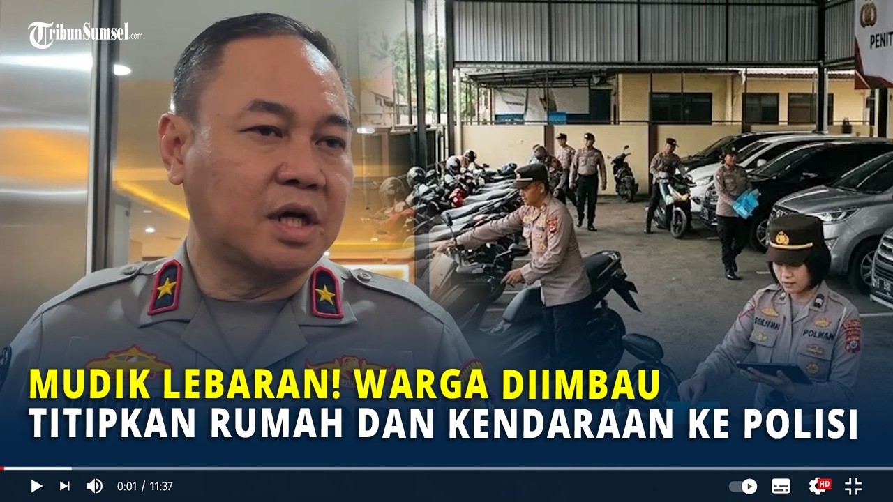 Mudik Lebaran! Warga Diimbau Titipkan Rumah dan Kendaraan ke Polisi