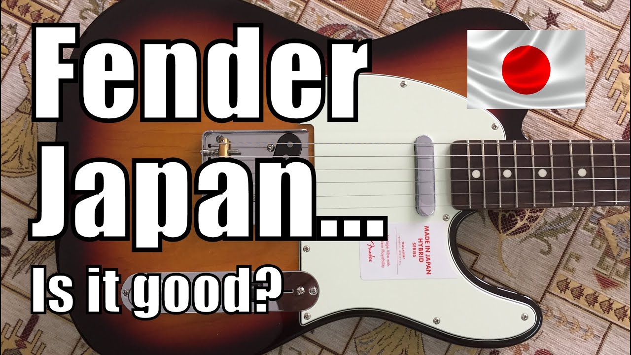 Fender Japan Hybrid 60s Telecaster Review and Demo - YouTube