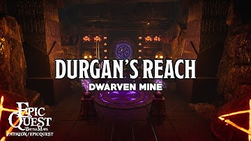 Dwarven Mine | animated maps | battlemaps for D&D and tabletop roleplaying games
