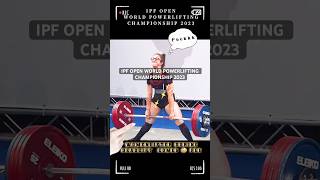 Women Powerlifter- Coming Pees During Lift 