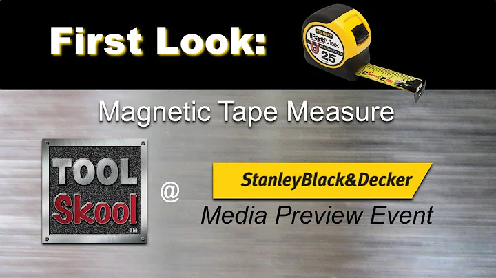 Stanley FatMax Magnetic Tape - First Look - ToolSk...