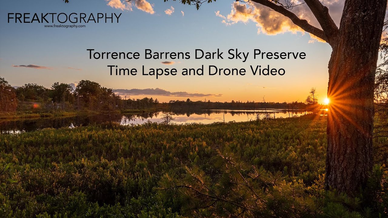Exploring the Remote Torrance Barrens DarkSky Preserve Drone and