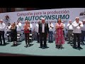 Jornadas de producción para el autoconsumo, desde Ciudad de México