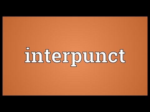 ቪዲዮ: Interpunct በ Word ውስጥ እንዴት ይተይቡ?