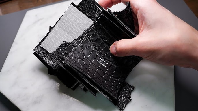 Hermes Alligator card holder - Healing and Satisfying Leatherworks