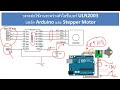 Arduino UNO ทดสอบ stepper Motor ขับด้วยไอซี ULN2003 ก่อนประยุกต์ใช้งาน