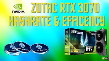 RTX 3070 Profitability, Efficiency, and Hashrate on Ethereum