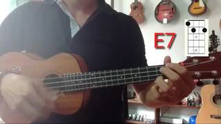 Video thumbnail of "A Dios le pido juanes  ukelele ritmo y cifrado"