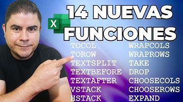 Microsoft libera 14 Nuevas Funciones para Excel