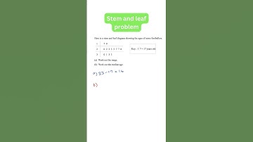 Stem And Leaf SIMPLE Hack | GCSE Maths Problem