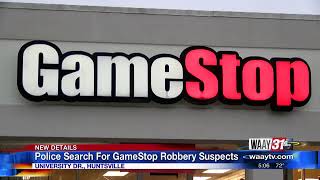 Police Search For GameStop Robbery Suspect