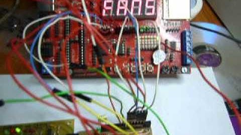 Scroll text on 4 digits using Severino M2 and ATmegaCLib library