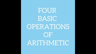 Famous ☑️❗FOUR BASIC OPERATIONS OF ARITHMETIC Net Worth