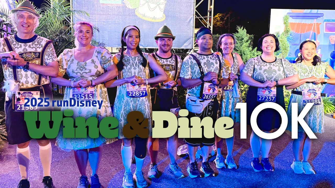 2025 год: забег Disney Wine & Dine 10K