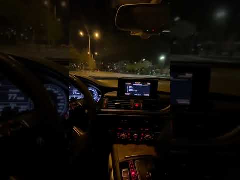 Audi A6 Gece Yolculuğu