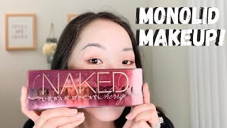 Monolid Eye Makeup Tutorial Using Urban Decay Naked Cherry Palette Quick & Easy Monolid Tutorial