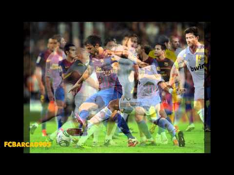 FC Barcelona vs Real Madrid 3-2 Supercopa (Audio A...