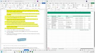 Excel Module 1 SAM End of Module Project 1 2025