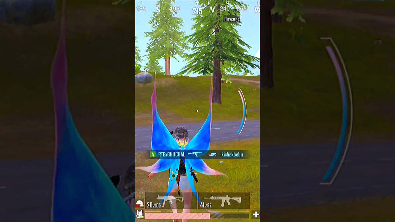 butterfly kill enemy