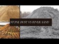Stone Dust in place of River Sand | Kya River Sand ki jaga Stone Dust use kar sakhte hain ?