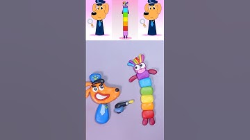Sprunki OC Numberblocks 7 x sheriff Labrador made Fun Story @pipicartoon9