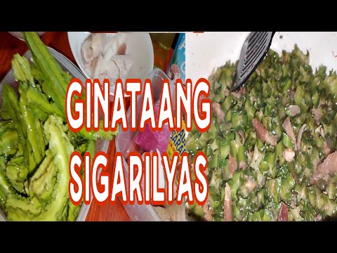 GINATAANG SIGARILYAS || @gnewskietv #premierevideo #sigarilyas #ginataanggulay #gulay #ulamideas